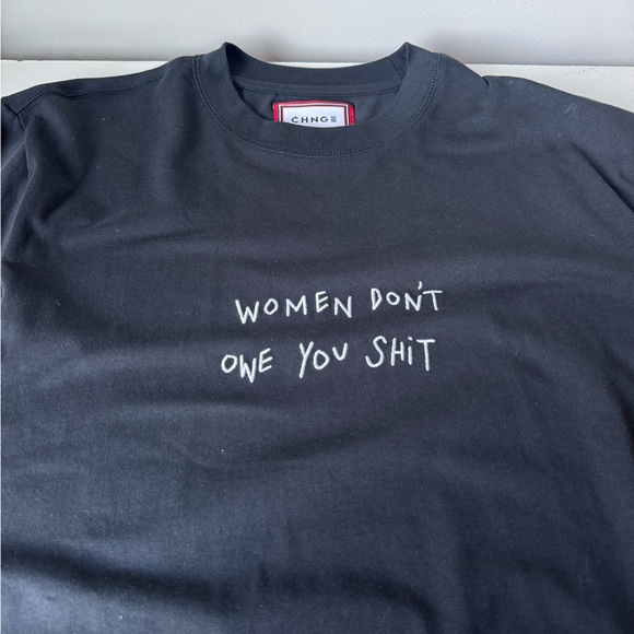 CHNGE Black T-Shirt - Picture 1 of 3